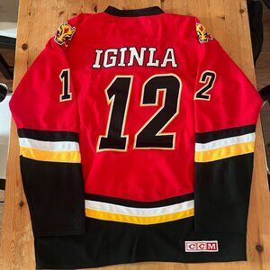 Jarome Iginla Calgary Flames CCM Jersey